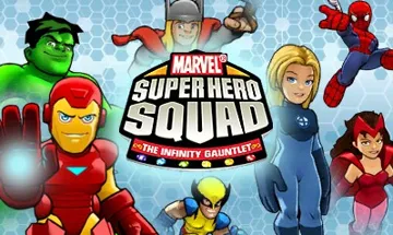 Marvel Super Hero Squad - The Infinity Gauntlet (Europe) (En,Fr,It,Es) screen shot title